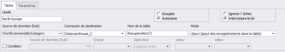Datawarehouse - gestion enchainement des taches (new)