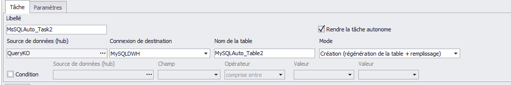 Datawarehouse - gestion enchainement des taches (old)