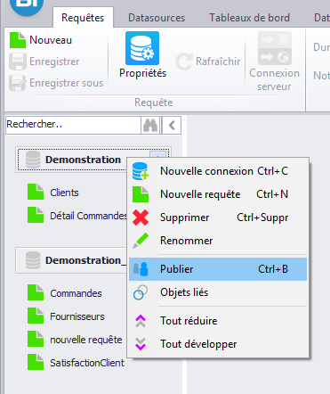 Publication connexion