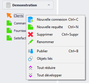 Requêtes - options sur les requêtes