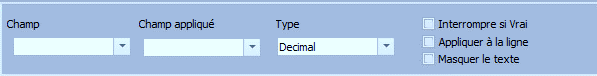 tableau simple - interface format conditionnel 2/2